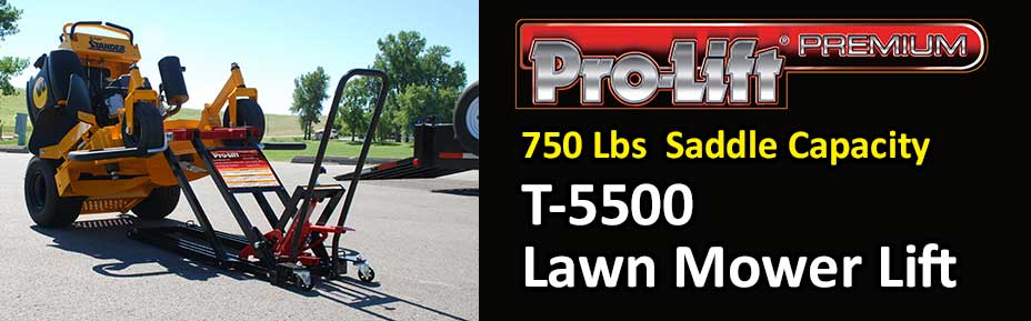 Prolift 350 LB capacity T-5350B Lawnmower Lift